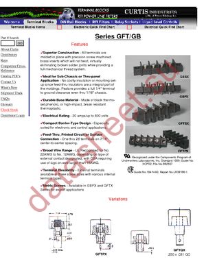 GFTS-6 datasheet  